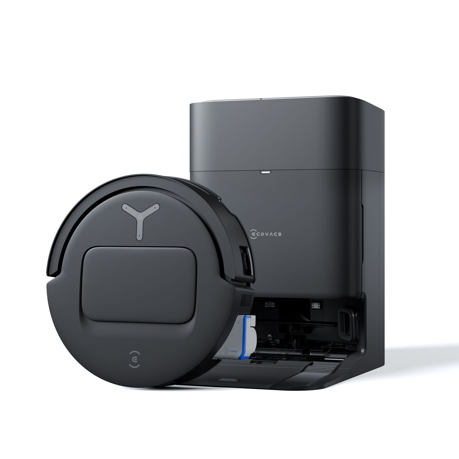 Robotski sesalnik in pomivalnik ECOVACS Deebot T80 Omni, črn